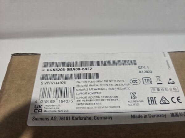 Siemens 6GK5208-0BA00-2AF2, Nový - Image 2
