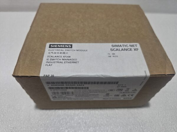 Siemens 6GK5208-0BA00-2AF2, Nový