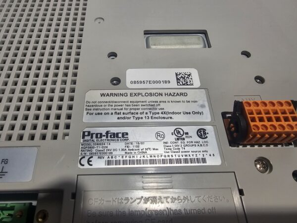 Pro face AGP3600-T1-D24, Nový - Image 2
