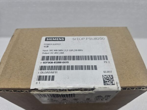 Siemens 6EP3436-8SB00-0AY0, Nový