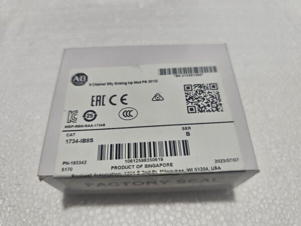 Allen Bradley 1734-IB8S, Nový