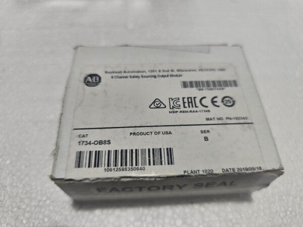 Allen Bradley 1734-OB8S, Nový-otvorený